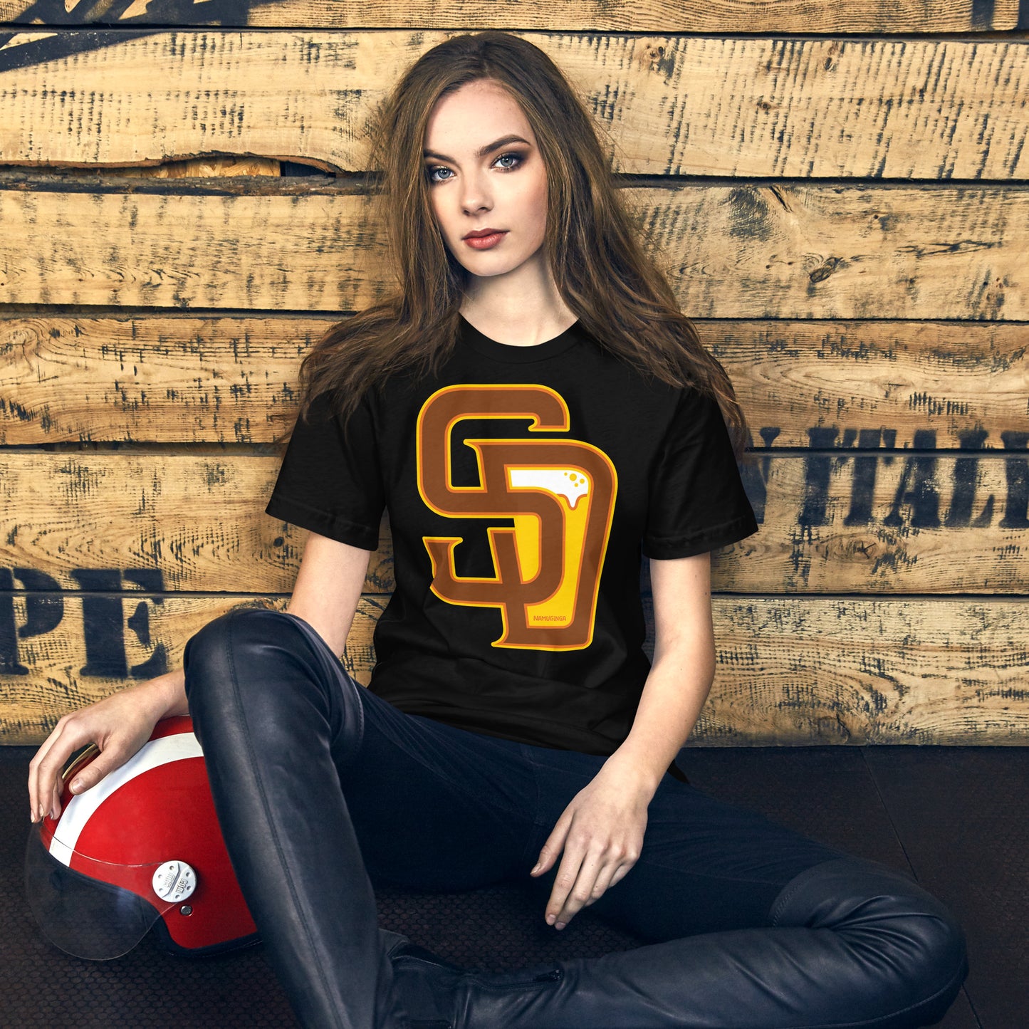 SD Baseball & Beer - Unisex t-shirt