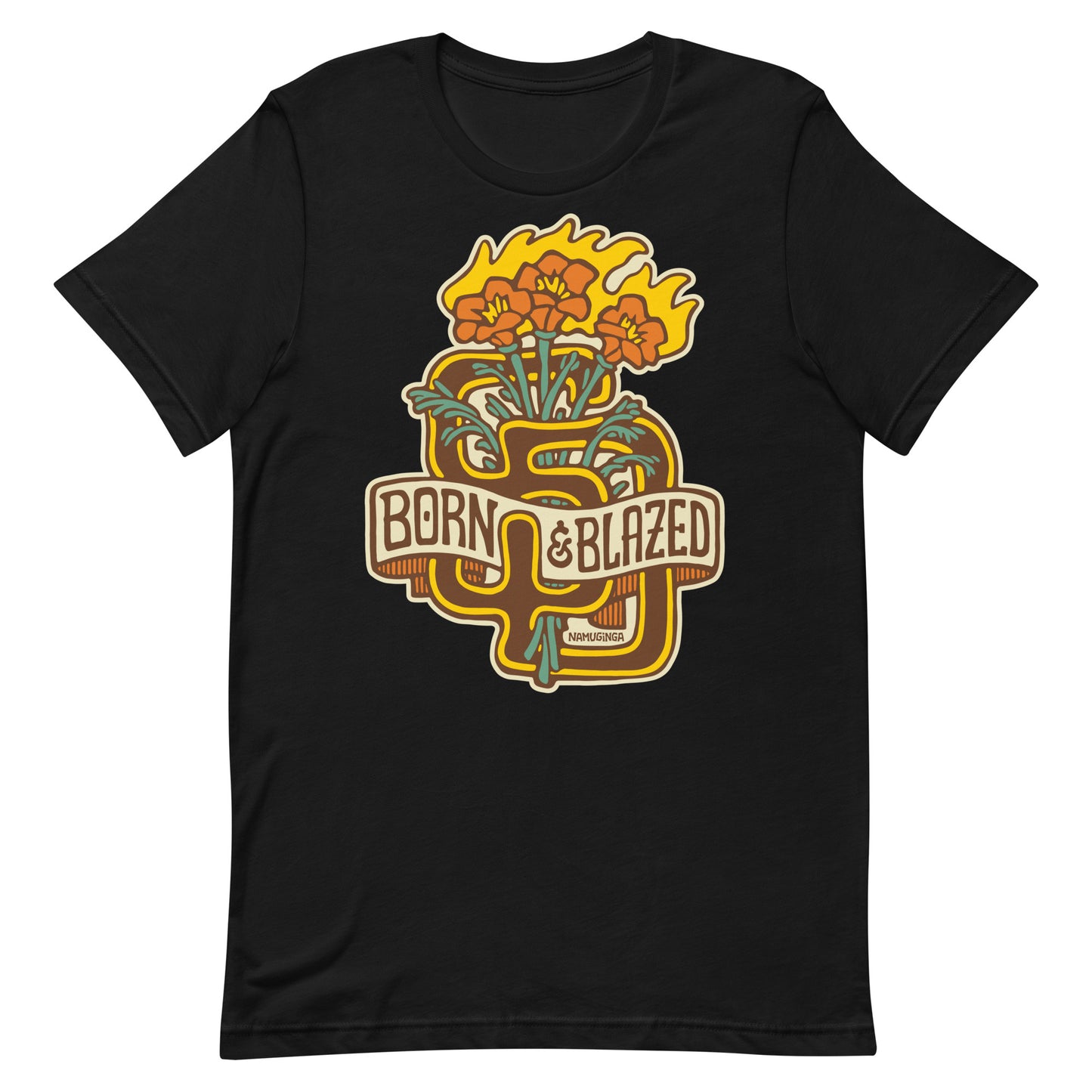 San Diego - Born & Blazed - Unisex t-shirt